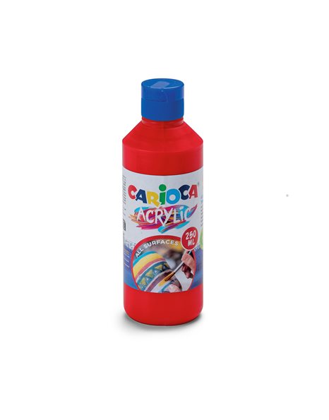 ΑΚΡΥΛΙΚΑ CARIOCA 250ml 40431/10 VERM RED
