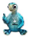 TURTLE GREECE SITTING BLUE