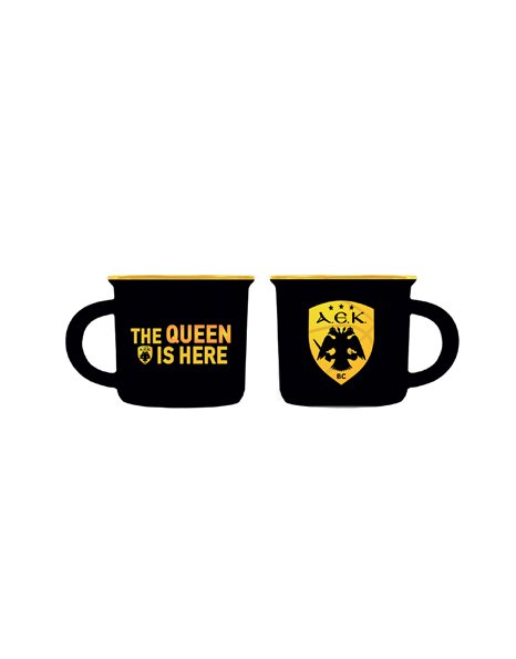 ΚΟΥΠΑ ΕΣΠΡΕΣΟ ΑΕΚ ΜΠΑΣΚΕΤ 2 - THE QUEEN IS HERE ΜΑΥΡΗ