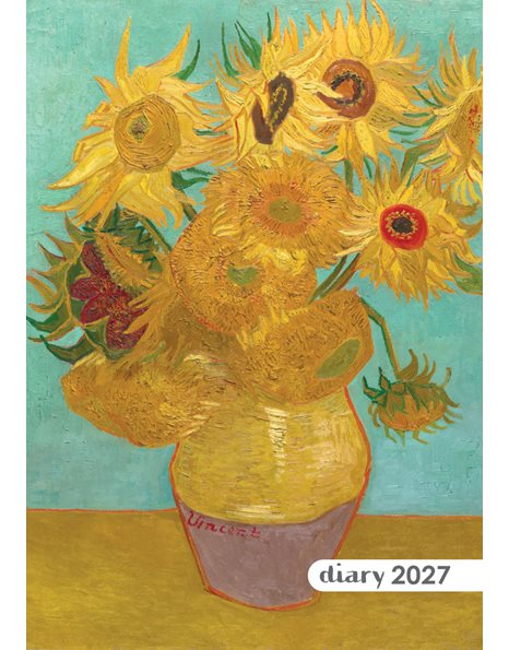 ΗΜΕΡΟΛΟΓΙΟ ΗΜΕΡΗΣΙΟ 2027 12x16,5 DIARY FOR YOU VAN GOGH ΤΑ ΗΛΙΟΤΡΟΠΙΑ