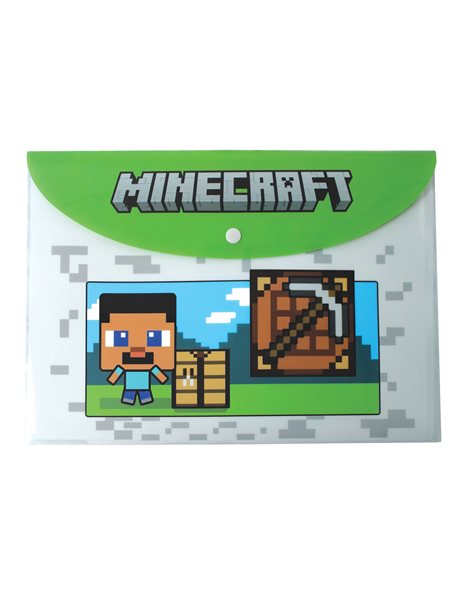 GIM ΦΑΚΕΛΟΣ ΚΟΥΜΠΙ PP MINECRAFT