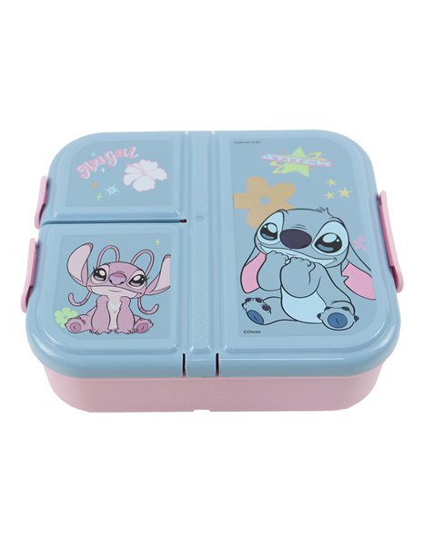 GIM ΔΟΧΕΙΟ ΦΑΓΗΤΟΥ 3 ΧΩΡΙΣΜΑΤΑ 800ml STITCH