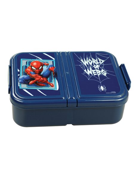 GIM ΔΟΧΕΙΟ ΦΑΓΗΤΟΥ 3 ΧΩΡΙΣΜΑΤΑ SPIDERMAN