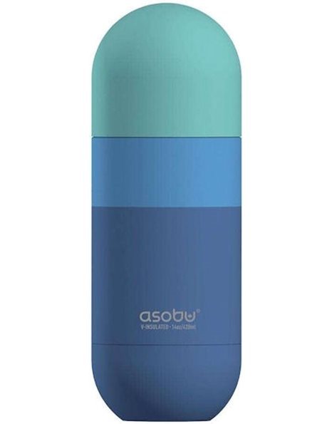 ASOBU ΜΠΟΥΚΑΛΙ ΘΕΡΜΟΣ 420ml PASTEL BLUE