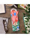 GLASSES CASE WITH CLOTH IF 49801 BIRD TAIL