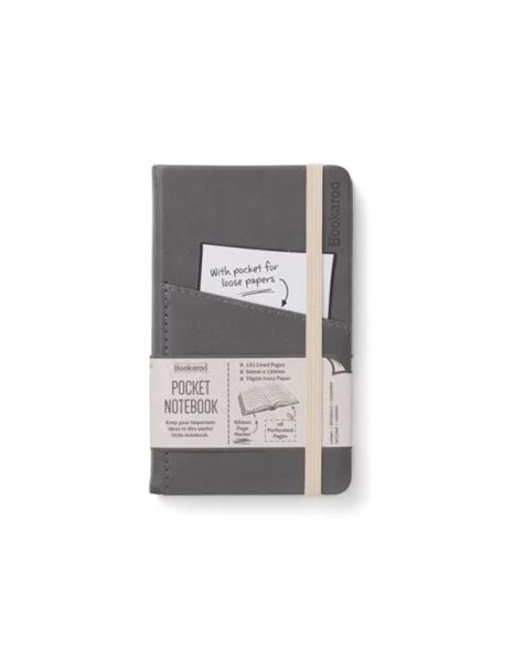 ΣΗΜΕΙΩΜΑΤΑΡΙΟ IF BOOKAROO A6 43033 CHARCOAL