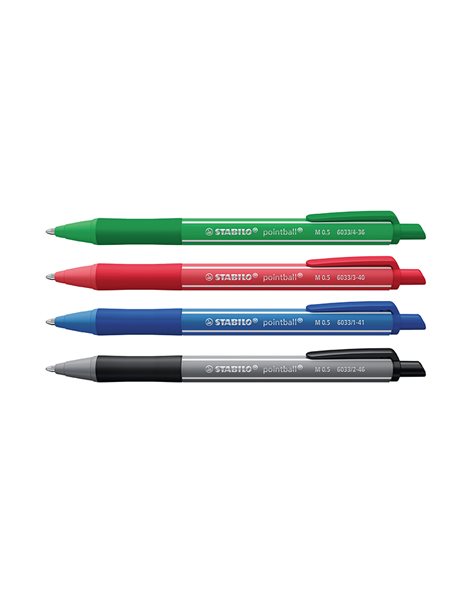 ΣΤΥΛΟ STABILO POINTBALL COLORFUL 6033/36 GREEN