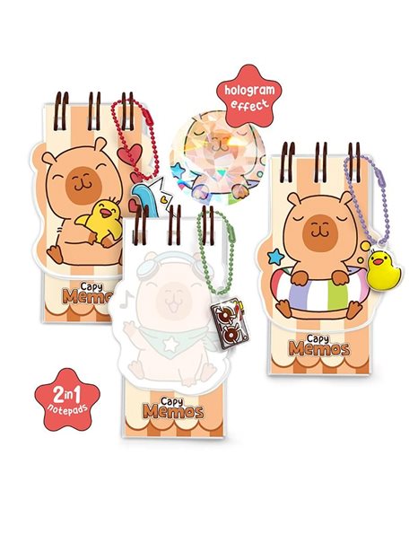 ΣΗΜΕΙΩΜΑΤΑΡΙΟ TREND 966957 CAPYBARA MINI 2-in-1 104