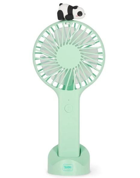 LEGAMI RECHARGEABLE PORTABLE MINI FAN WITH BASE - PANDA