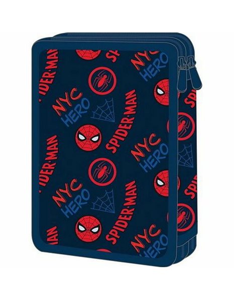 ΚΑΣΕΤΙΝΑ ΔΙΠΛΗ ΓΕΜΑΤΗ MUST TEAM 15x5x21 SPIDERMAN NYC HEROS