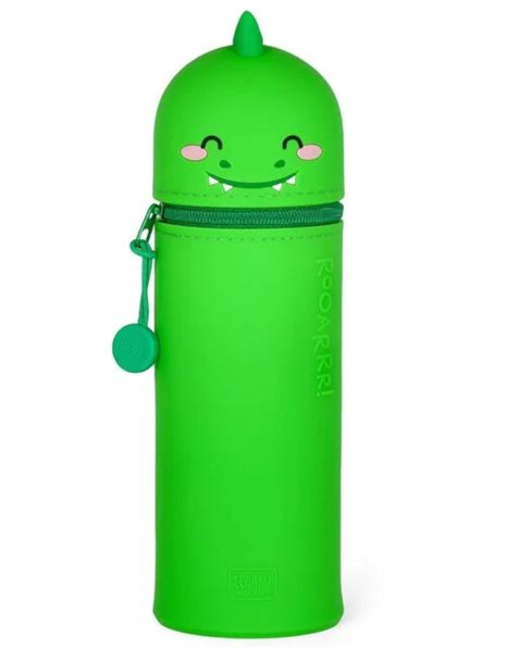 LEGAMI 2-IN-1 SOFT SILICONE PENCIL CASE KAWAII - DINO