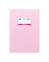 PASTEL STITCHED RULED NOTEBOOK B5 PINK