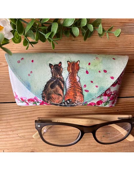 GLASSES CASE CATS & BLOSSOM