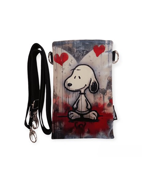 ΤΣΑΝΤΑΚΙ ΚΙΝΗΤΟΥ ΒΕΛΟΥΤΕ SNOOPY