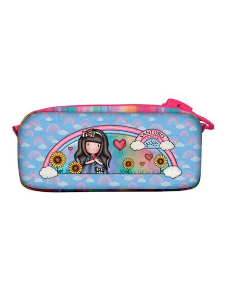 GORJUSS PENCIL CASE WITH GIANT ZIP BE KIND TO YOURSELF