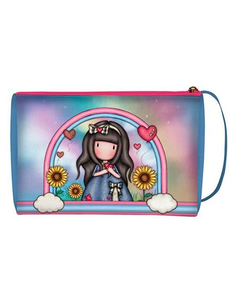 GORJUSS JUMBO PENCIL CASE BE KIND TO YOURSELF