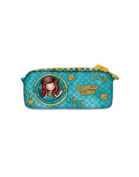 GORJUSS PENCIL CASE WITH GIANT ZIP DEEP SECRETS