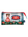 GORJUSS TRIPLE POCKET PENCIL CASE LITTLE MUSHROOM