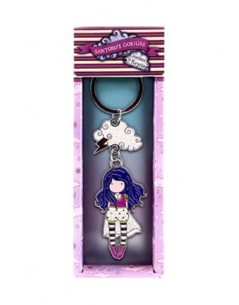 GORJUSS KEYRING IN A GIFT BOX WHATEVER THE WEATHER