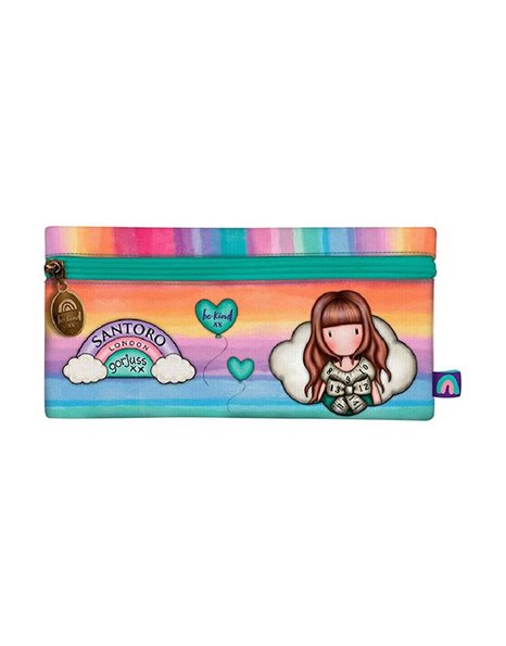 GORJUSS PENCIL CASE BE KIND TO OUR PLANET