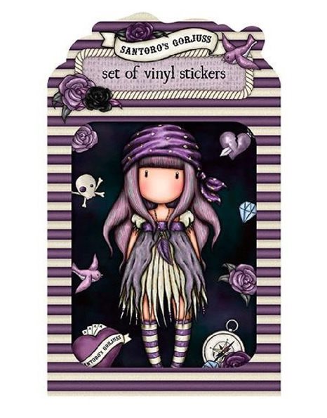GORJUSS VINYL STICKER PACK SEA NIXIE