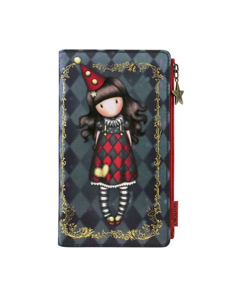 GORJUSS CIRCUS LARGE WALLET HARLEQUIN