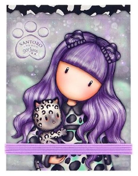 GORJUSS POCKET NOTEBOOK RUBY WILD