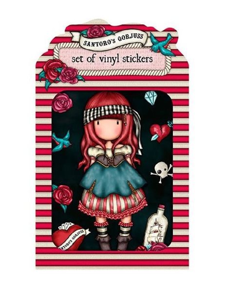 GORJUSS VINYL STICKER PACK MARY ROSE