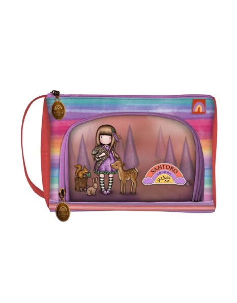 GORJUSS JUMBO PENCIL CASE BE KIND TO ALL CREATURES