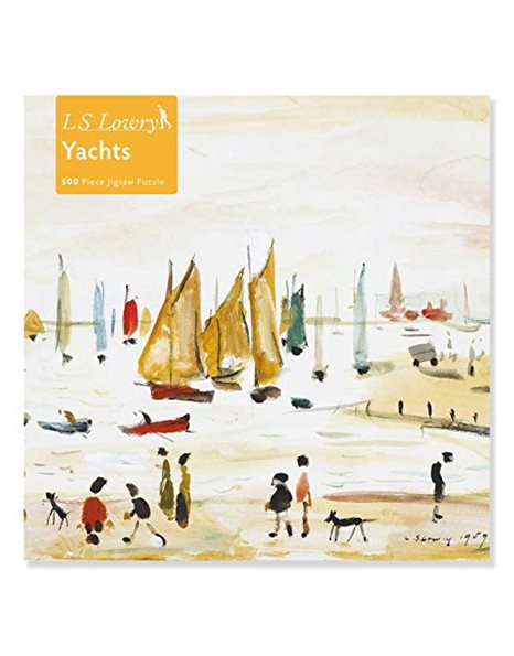 ADULT JIGSAW PUZZLE L.S. LOWRY: YACHTS 500pcs