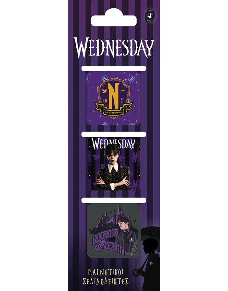 ΜΑΓΝΗΤΙΚΟΙ ΣΕΛΙΔΟΔΕΙΚΤΕΣ - WEDNESDAY 4