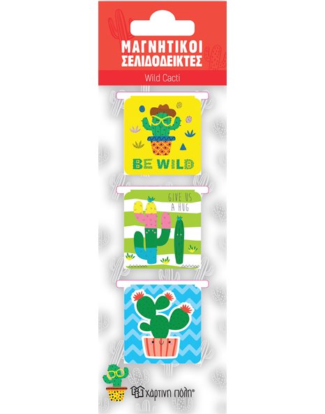 ΜΑΓΝΗΤΙΚΟΙ ΣΕΛΙΔΟΔΕΙΚΤΕΣ - WILD CACTI