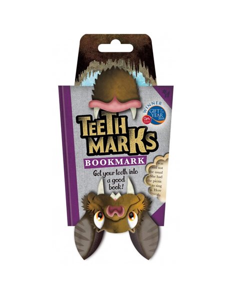BOOKMARK IF TEETH-MARKS 36901 BAT