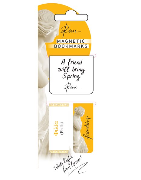 MAGNETIC BOOKMARKS - RENE - FRIENDSHIP