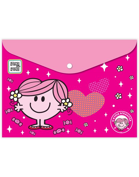 BUTTON FOLDER - LITTLE MISS HUG 2