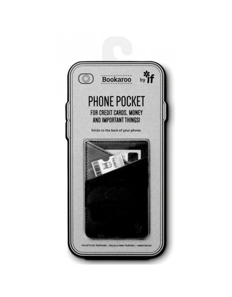 ΘΗΚΗ ΚΑΡΤΩΝ ΚΙΝΗΤΟΥ IF BOOKAROO 40501 BLACK