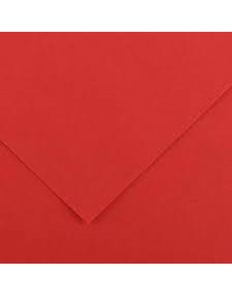 ΧΑΡΤΙ CANSON COLORLINE 50x70 220gr 15 RED