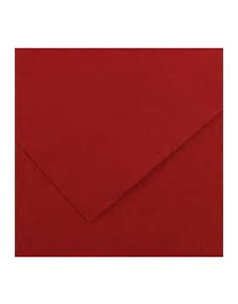 CANSON COLORLINE PAPER 50x70 220gr 16 DARK RED