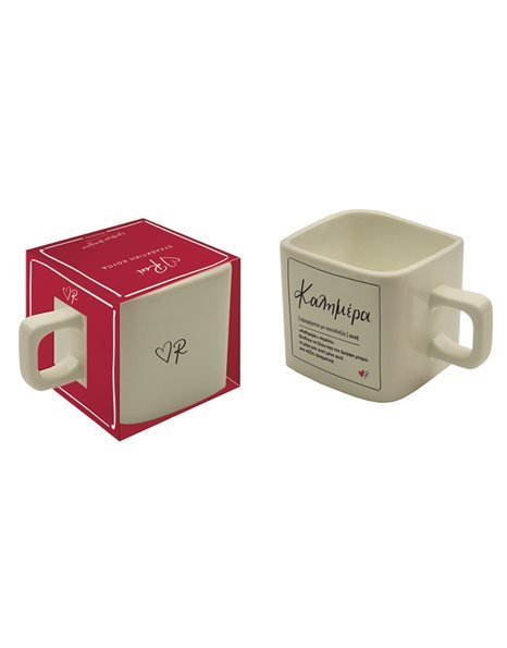 SQUARE MUG - RENE / GOOD MORNING