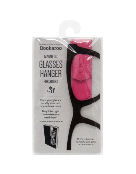 ΣΤΗΡΙΓΜΑ ΓΥΑΛΙΩΝ ΒΙΒΛΙΟΥ IF BOOKAROO HANGER 40803 PINK