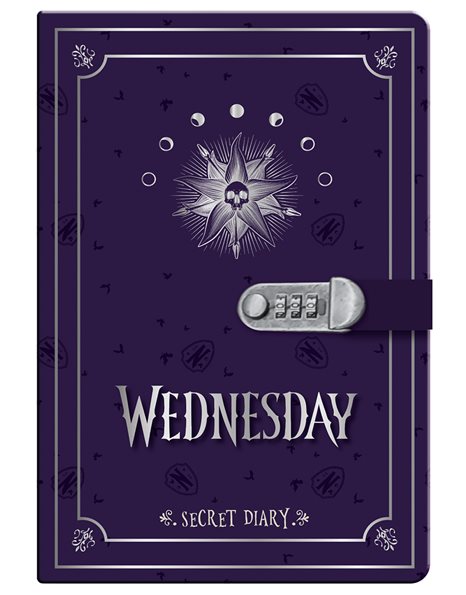 ΣΗΜΕΙΩΜΑΤΑΡΙΟ ΜΕ ΚΛΕΙΔΑΡΙΑ - WEDNESDAY