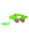 WOODEN PULL ALONG CROCODILE