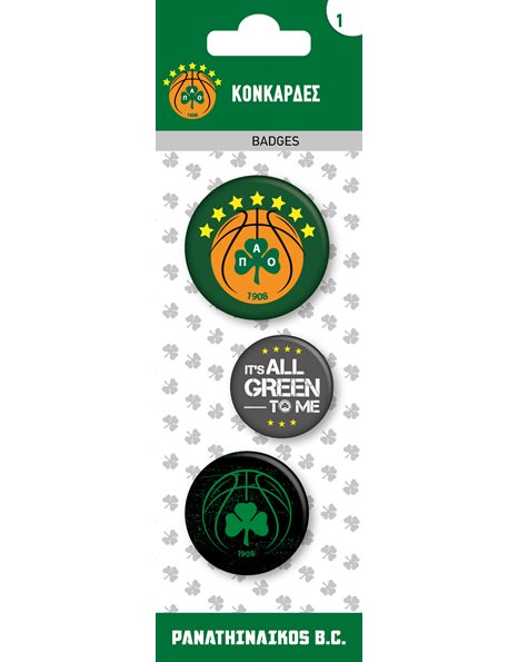 BADGES - PANATHINAIKOS BASKETBALL 1