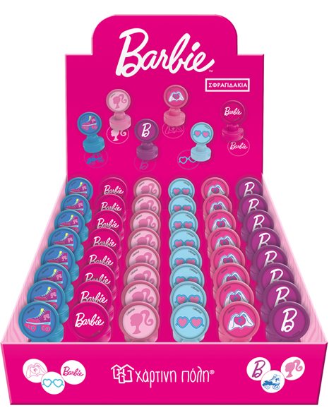 STAMPS - BARBIE (6 DESIGNS)