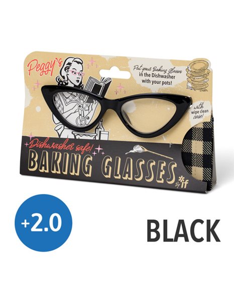 ΓΥΑΛΙΑ ΠΡΕΣΒΥΩΠΙΑΣ IF BAKING BLACK 36203 +2.0