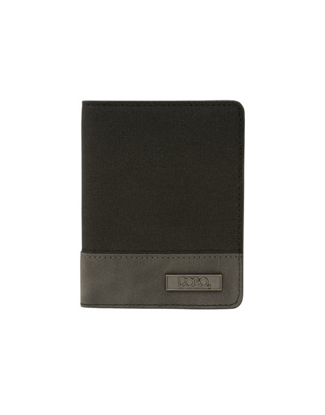 POLO WALLET CLASSIC VERTICAL BLACK - ΜΑΥΡΟ (938003-2000)