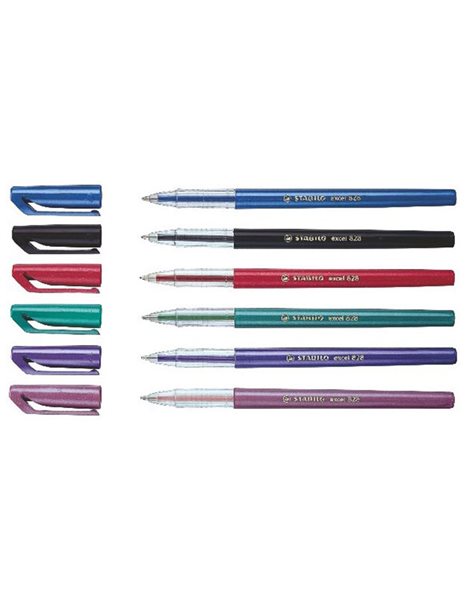 BALLPOINT PEN STABILO EXCEL 828/41 MEDIUM BLUE