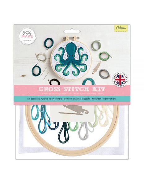 CROSS STITCH KIT - OCTOPUS