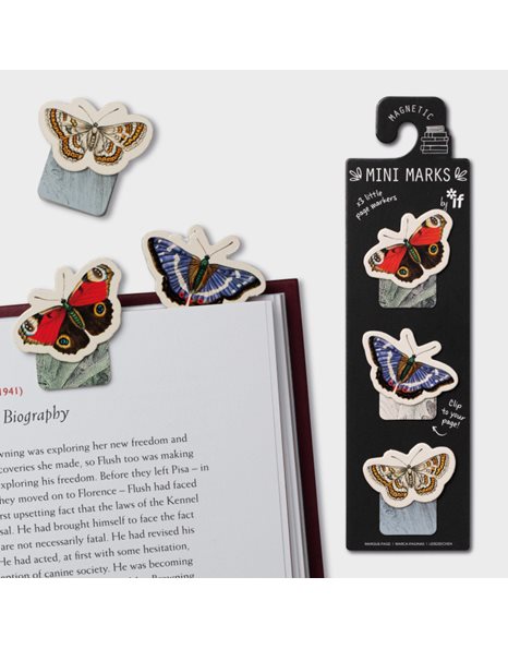ΣΕΛΙΔΟΔΕΙΚΤΗΣ IF MINI MAGNETIC MARKS 15908 BUTTERFLIES