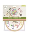 CROSS STITCH KIT - SPRING FLOWERS